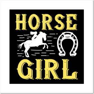 Horse Girl Posters and Art